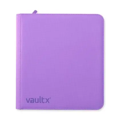 Vault X: EXO-TEC 12-pocket Just Purple Zip-Binder