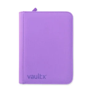 Vault X: EXO-TEC 4-pocket Just Purple Zip-Binder