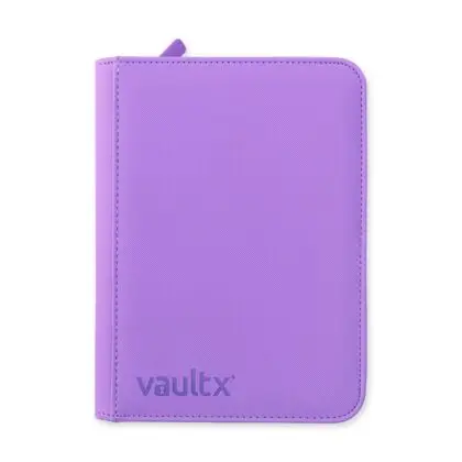 Vault X: EXO-TEC 4-pocket Just Purple Zip-Binder