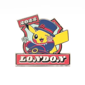 London Pikachu Enamel Pin