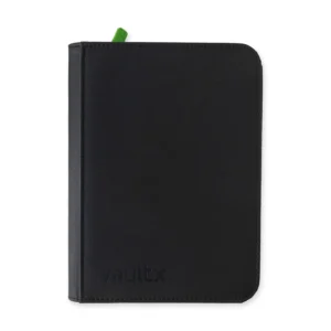 Vault X: EXO-TEC 4-pocket Black Zip-Binder
