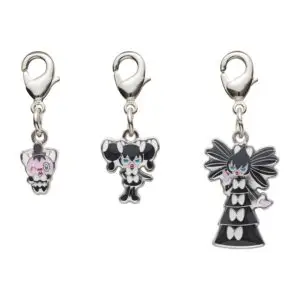 Gothita, Gothorita & Gothitelle Metal Charm