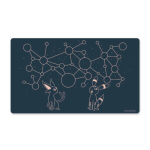 Pokémon Center Playmat: Espeon & Umbreon Starry Constellations