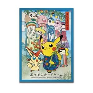 Pokémon Card Sleeves: Tanabata Festival Playing Pikachu