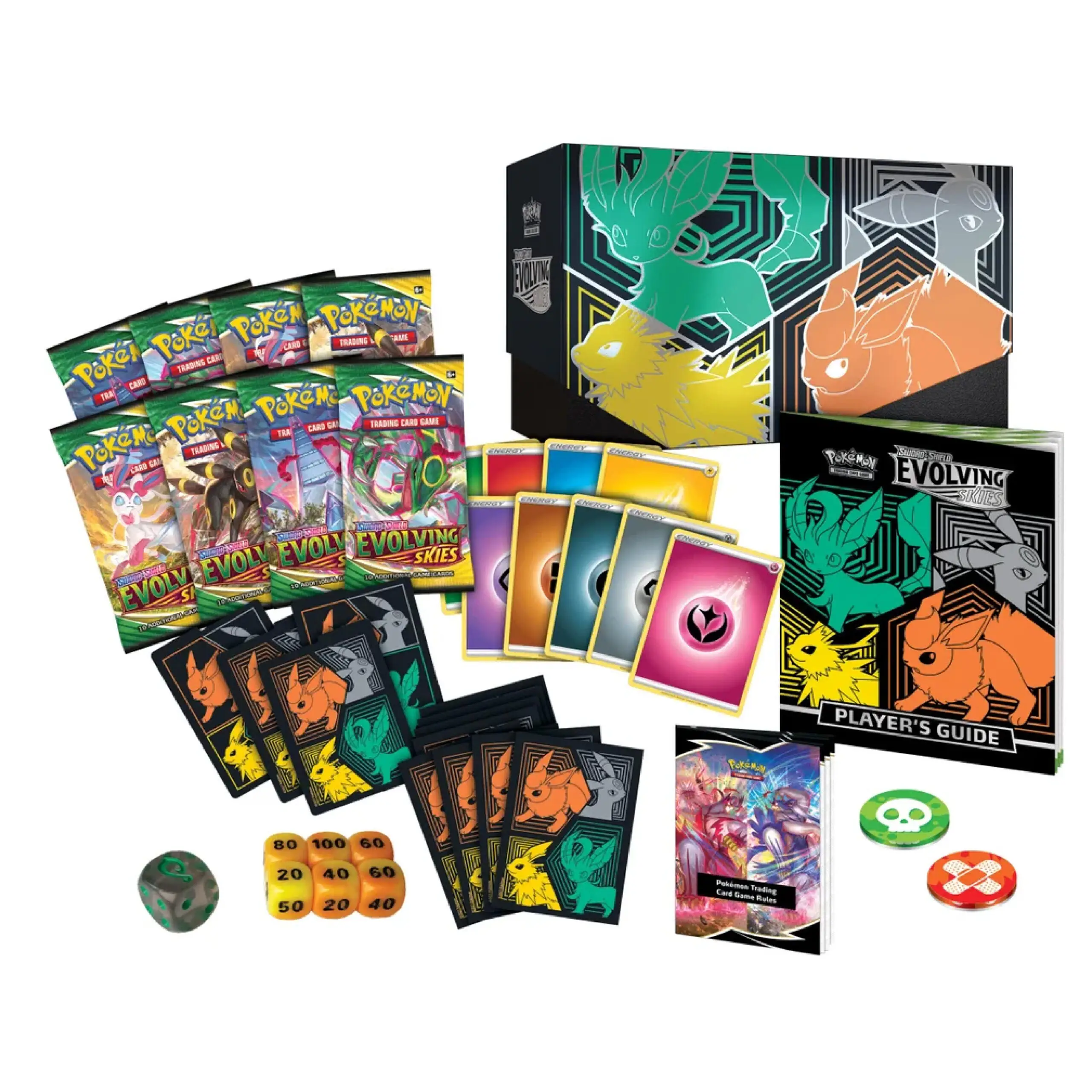 Evolving Skies Elite Trainer Box (Jolteon, Flareon, Umbreon & Leafeon) - Image 2