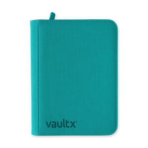Vault X: EXO-TEC 4-pocket Oceam Blue Zip-Binder