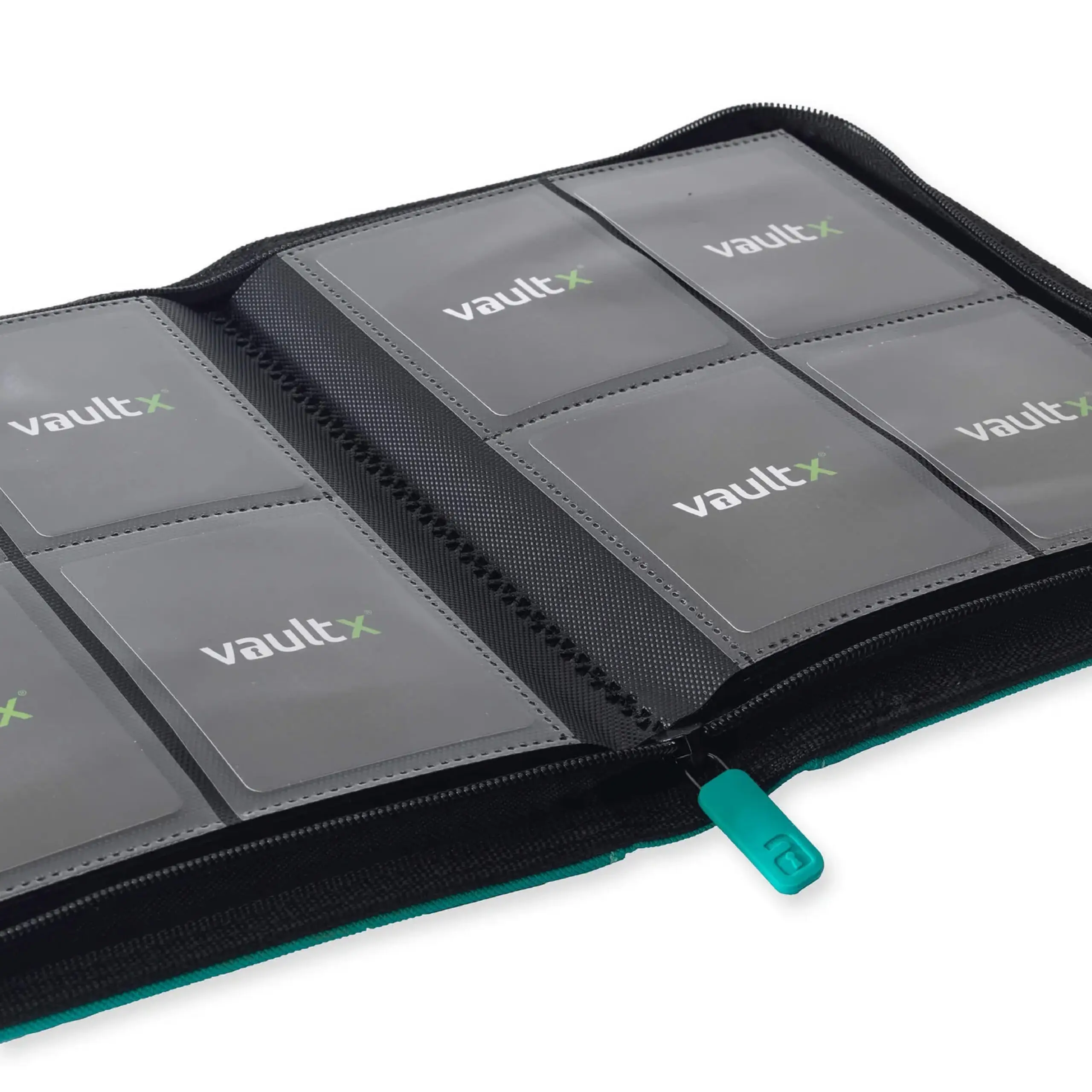 Vault X: EXO-TEC 4-pocket Oceam Blue Zip-Binder - Image 2