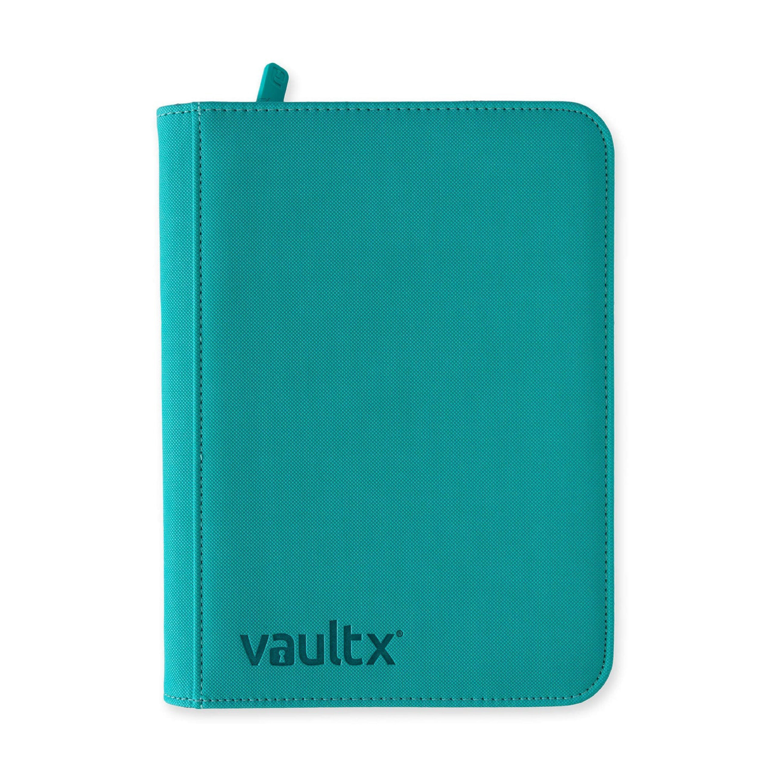 Vault X: EXO-TEC 4-pocket Oceam Blue Zip-Binder