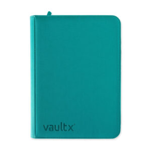 Vault X: EXO-TEC 9-pocket Ocean Blue Zip-Binder