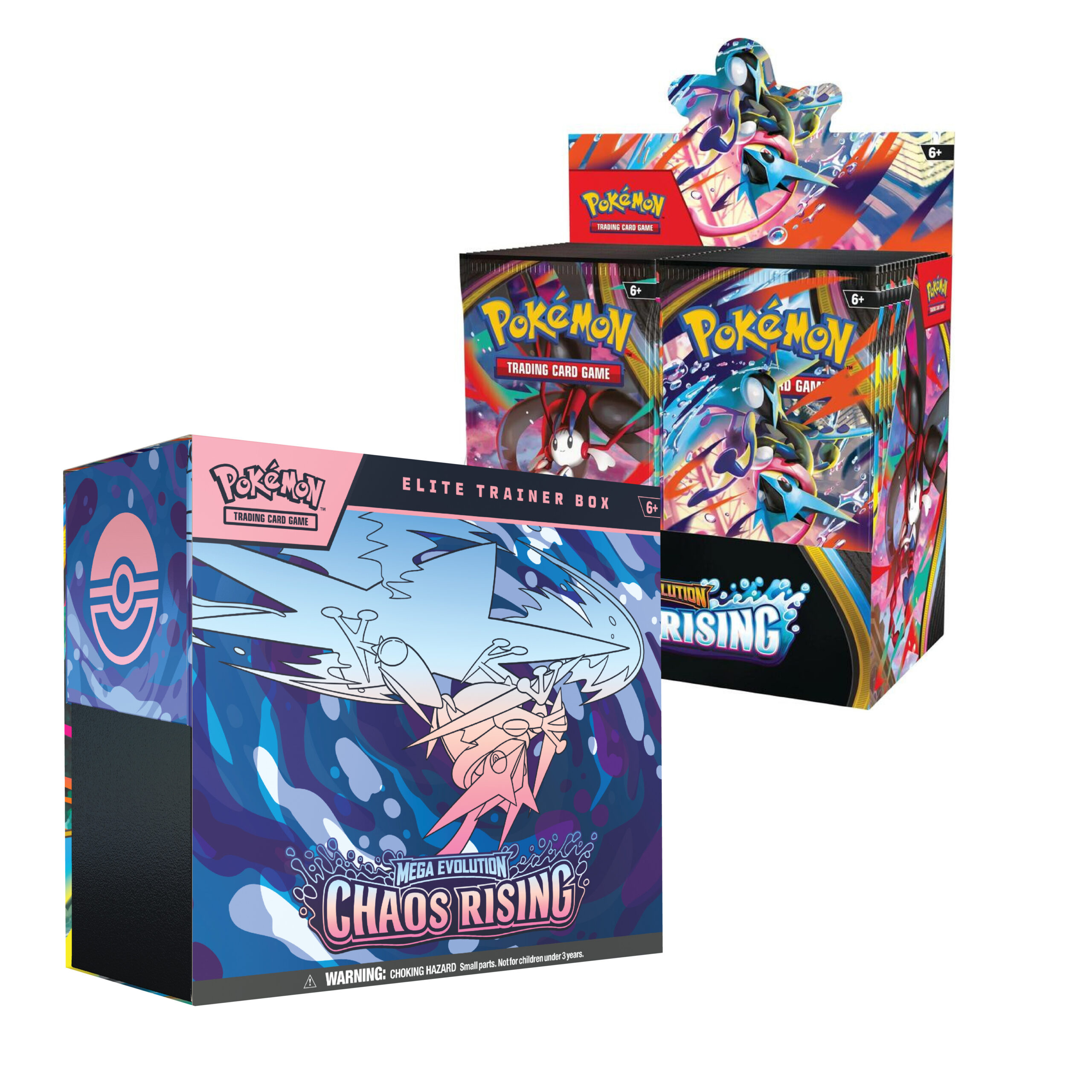 Chaos Rising Bundle, Elite Trainer Box and Booster Box