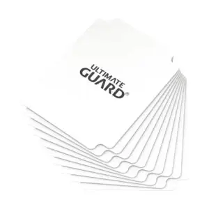 Ultimate Guard Card Dividers Standard Size (10) - White