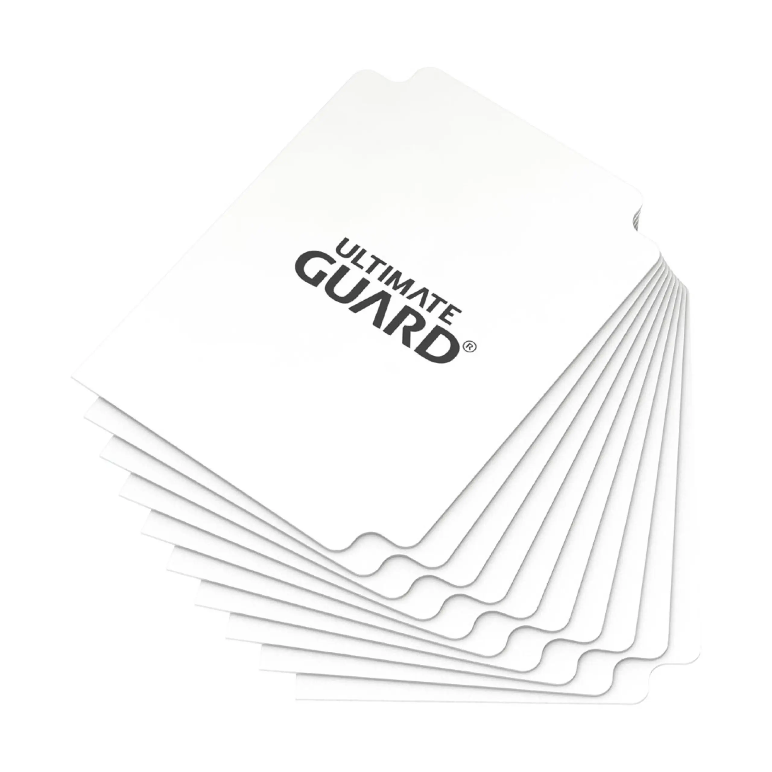 Ultimate Guard Card Dividers Standard Size (10) - White