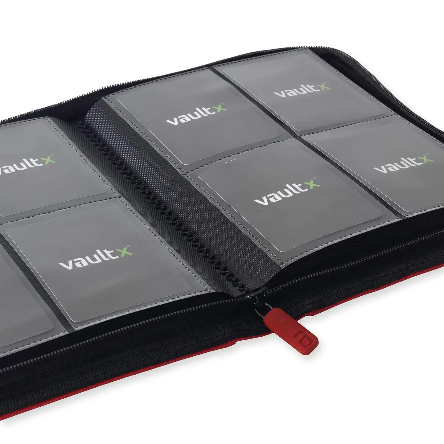 Vault X: EXO-TEC 4-pocket Red Zip-Binder - Image 3