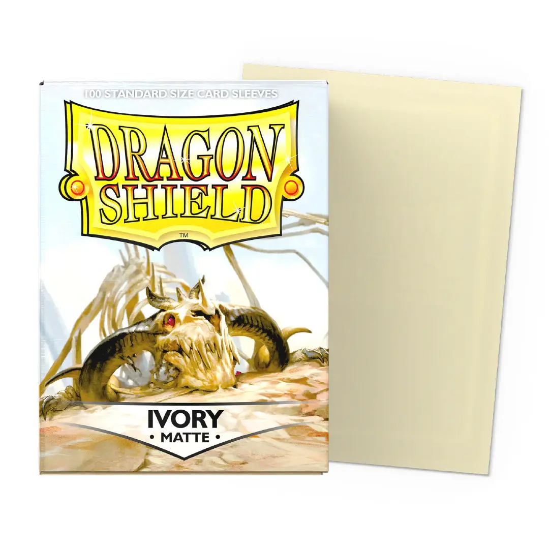 Dragon Shield Matte Sleeves - (Ivory)