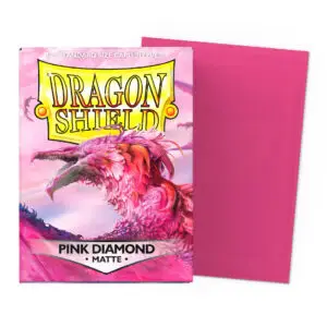 Dragon Shield Matte Sleeves - (Pink Diamond)