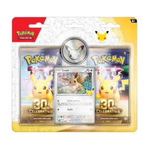 30th Celebration: 2 Pack Eevee Blister