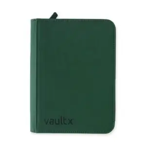 Vault X: EXO-TEC 4-pocket Green Zip-Binder