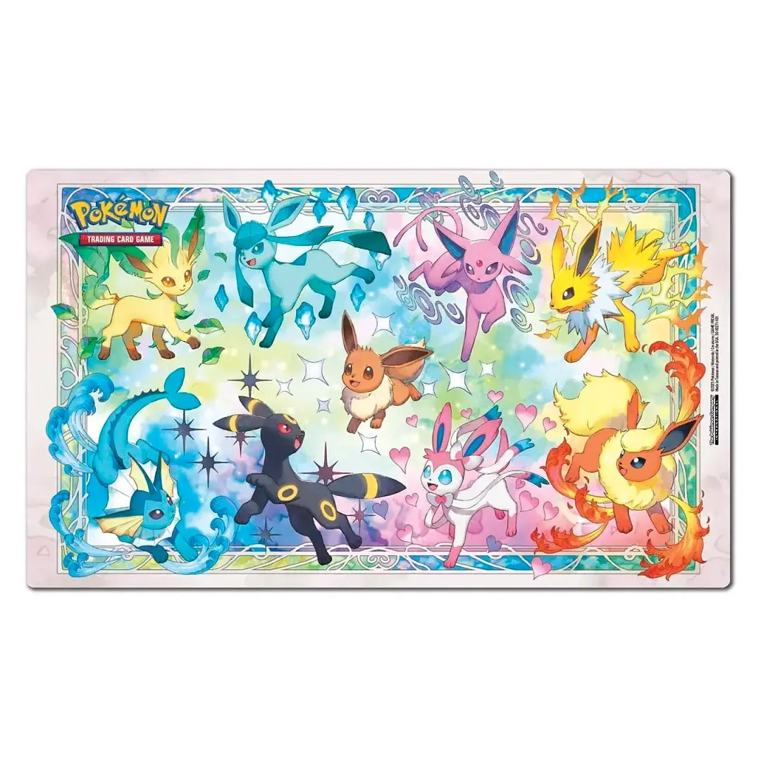 Prismatic Evolutions Eeveelutions Playmat