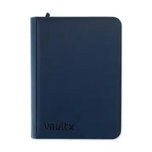 Vault X: EXO-TEC 9-pocket Blue Zip-Binder