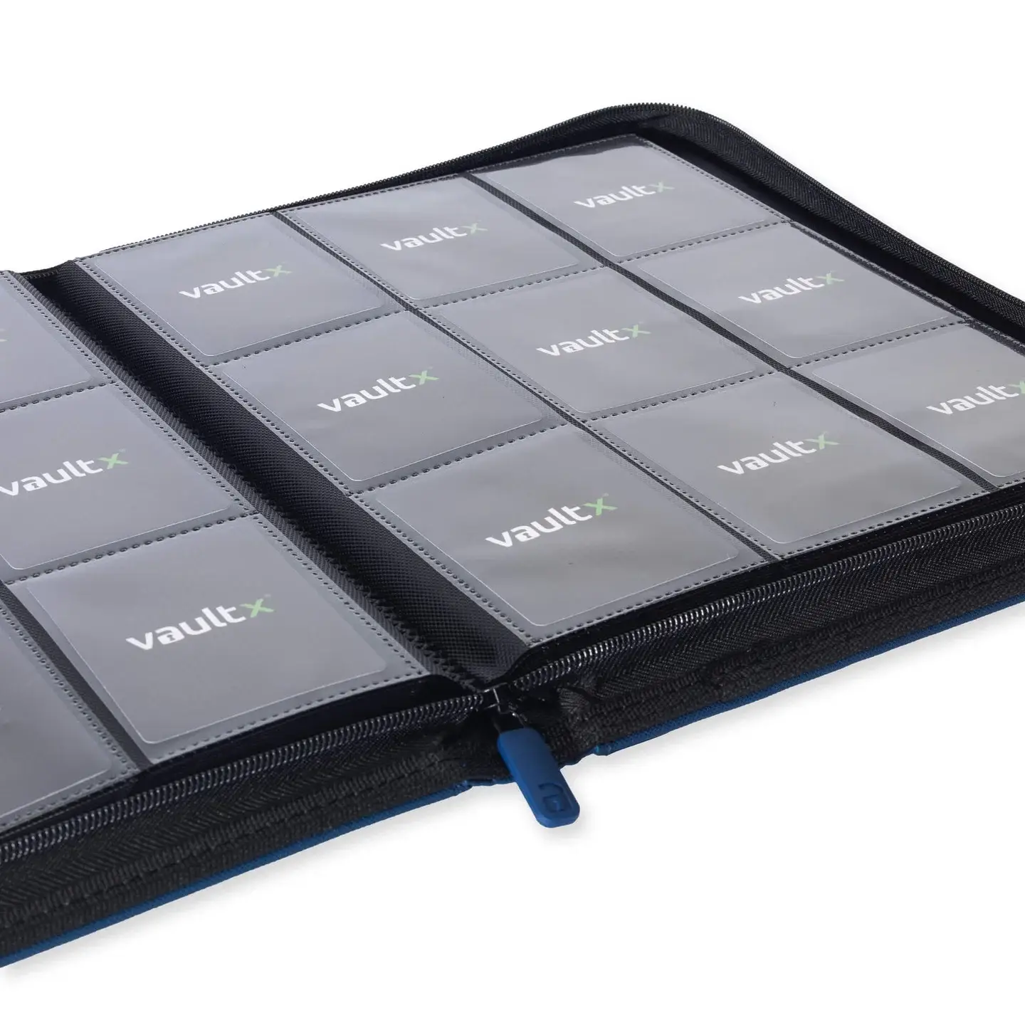 Vault X: EXO-TEC 9-pocket Blue Zip-Binder - Image 2