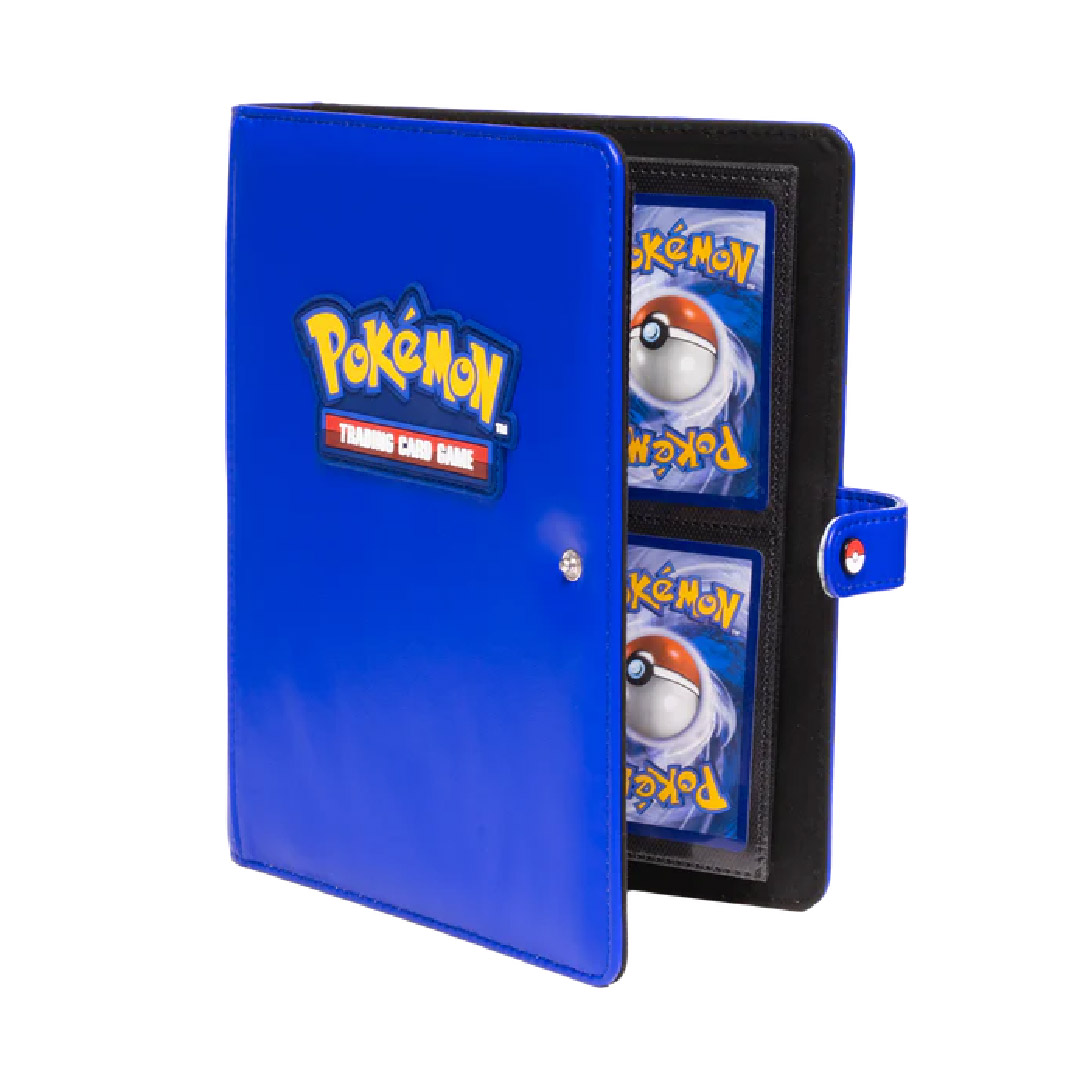 Premium Blue 4-Pocket Snap Binder for Pokémon - Image 2