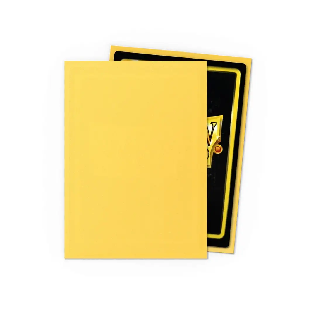 Dragon Shield Matte Sleeves – (Yellow) - Image 2