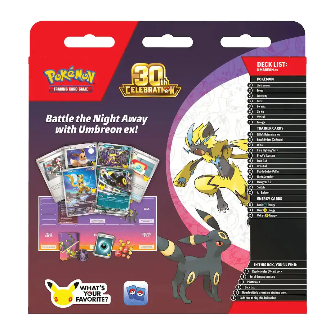 30th Celebration Battle Deck: Umbreon ex - Image 4