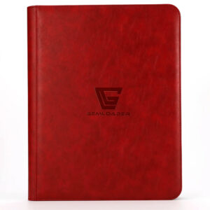 Gemloader Toploader Binder [216 pockets 3X3] Red