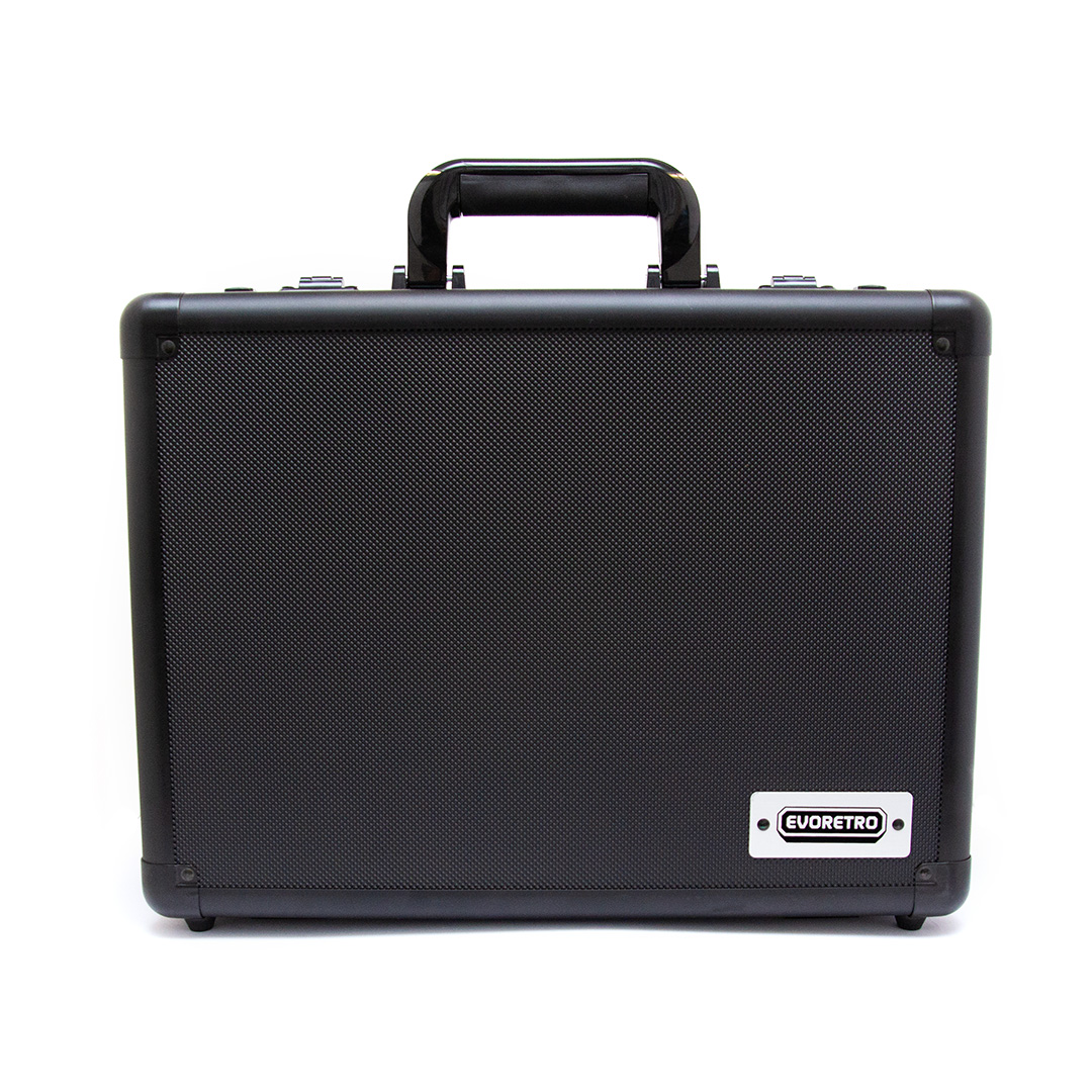 Evoretro Trading Card Toploader Suitcase Black